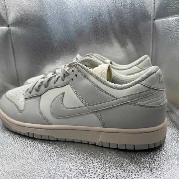 Size 14 Nike Dunk Low Mens Sail and Light‎ Bone Athletic Sneaker DD1503-107 - Picture 7 of 11